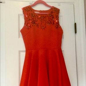 Festive girls holiday dress